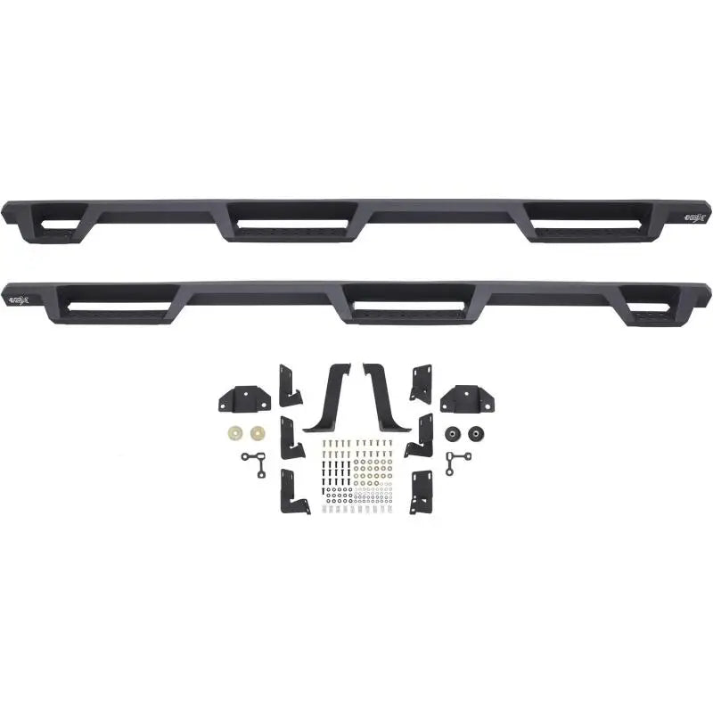 Westin 56-534015 Westin 99-16 Ford F-250/350/450/550 CC (6.75ft Bed) HDX Drop Whl to Whl Nerf Step Bars - Text Blk