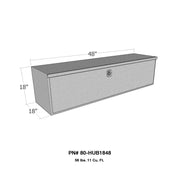 Westin/Brute HD Under Body 18in x 36in Drop Down Door - Aluminum - Truck & Automotive