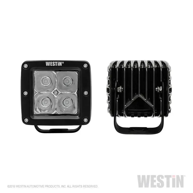 Westin Compact LED 5W 3.2 inch x 3 (Set of 2) - Black - Truck & Automotive