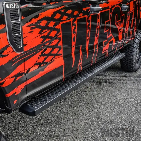 Westin Grate Steps Running Boards 90 in - Textured Black - Truck & Automotive