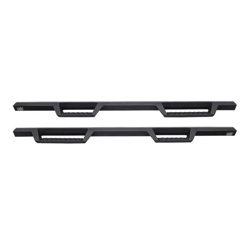 Westin/HDX 07-18 Chevy/GMC Silv/Sierra 15/25/3500 Crew Cab Drop Nerf Step Bars - Textured Black 