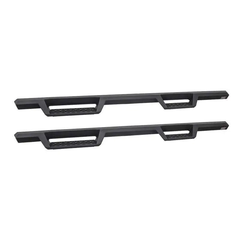 Westin/HDX 07-18 Chevy/GMC Silv/Sierra 15/25/3500 Crew Cab Drop Nerf Step Bars - Textured Black 
