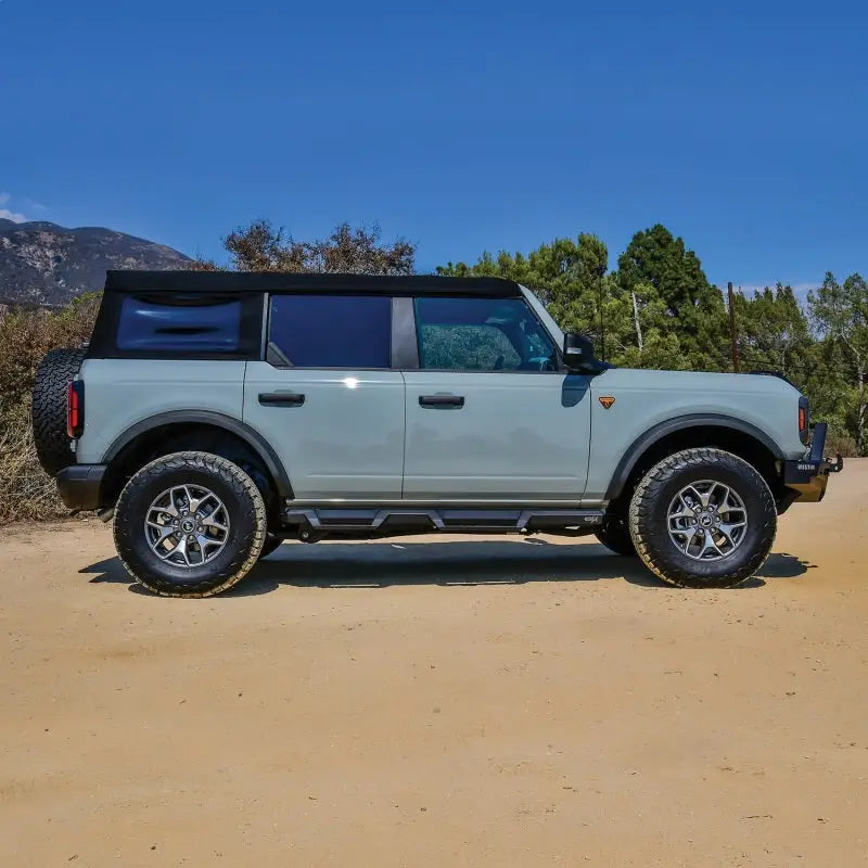 Westin/HDX 2021 + Ford Bronco Drop Nerf Step Bars - Textured Black - Truck & Automotive