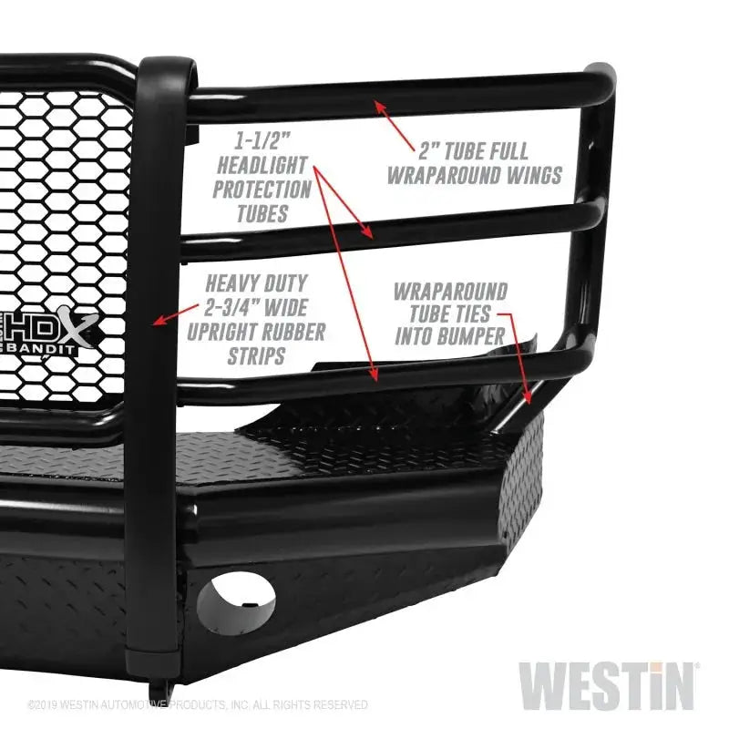 Westin/HDX Bandit 11-16 Ford F-250 / F-350 Front Bumper - Black - Bumpers