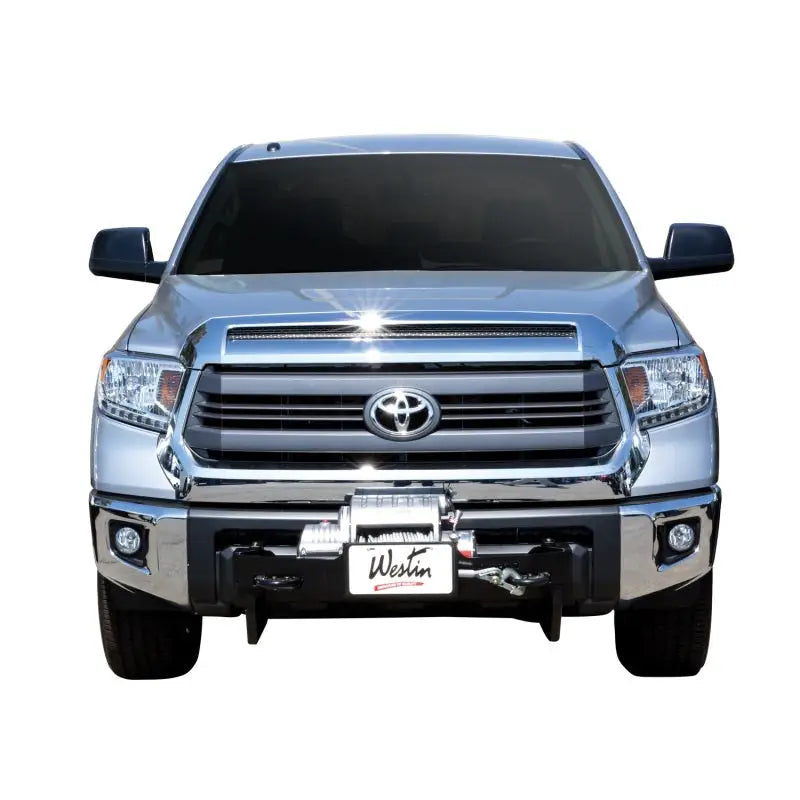 Westin MAX Winch Tray License Plate Bracket - Black - Truck & Automotive