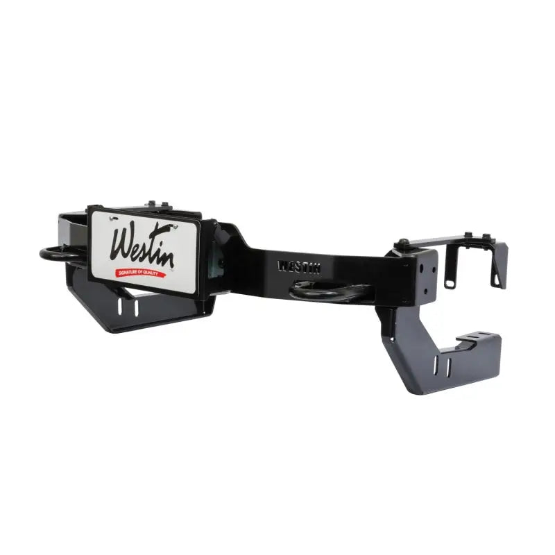 Westin MAX Winch Tray License Plate Bracket - Black - Truck & Automotive
