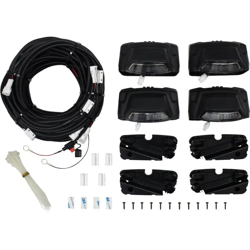 Westin Plug And Play Harness Nerf Bar Light Kit 28-51003 - Black R5Ledkit
