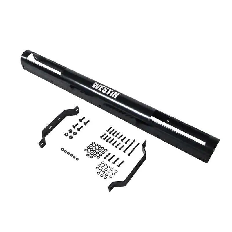 Westin Westin Push Bumper Elite Light Channel 23.5 inch Whelen 2 Hole - Black