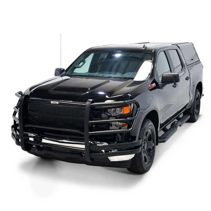 Westin Removable Full Punch Plate Grille Bumper Push Bar 36-52135 - Elite XD 24 Silv 1500
