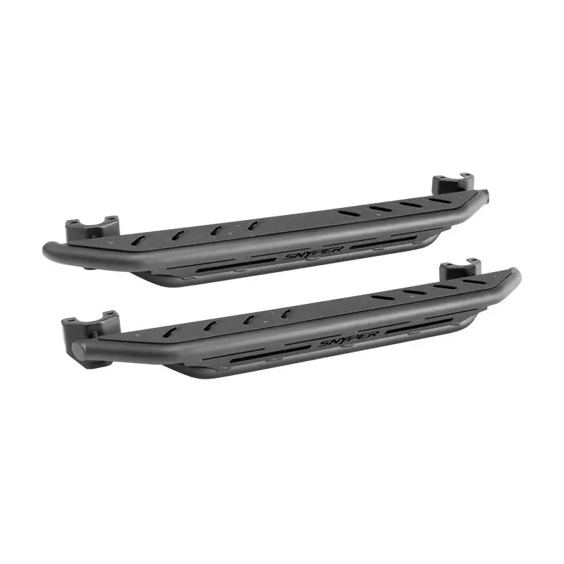 Westin/Snyper 07-17 Jeep Wrangler Triple Tube Rock Rail Steps - Textured Black - Truck & Automotive