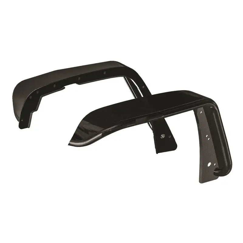 Westin/Snyper 07-17 Jeep Wrangler Tube Fenders - Front - Textured Black - RV and Auto Parts