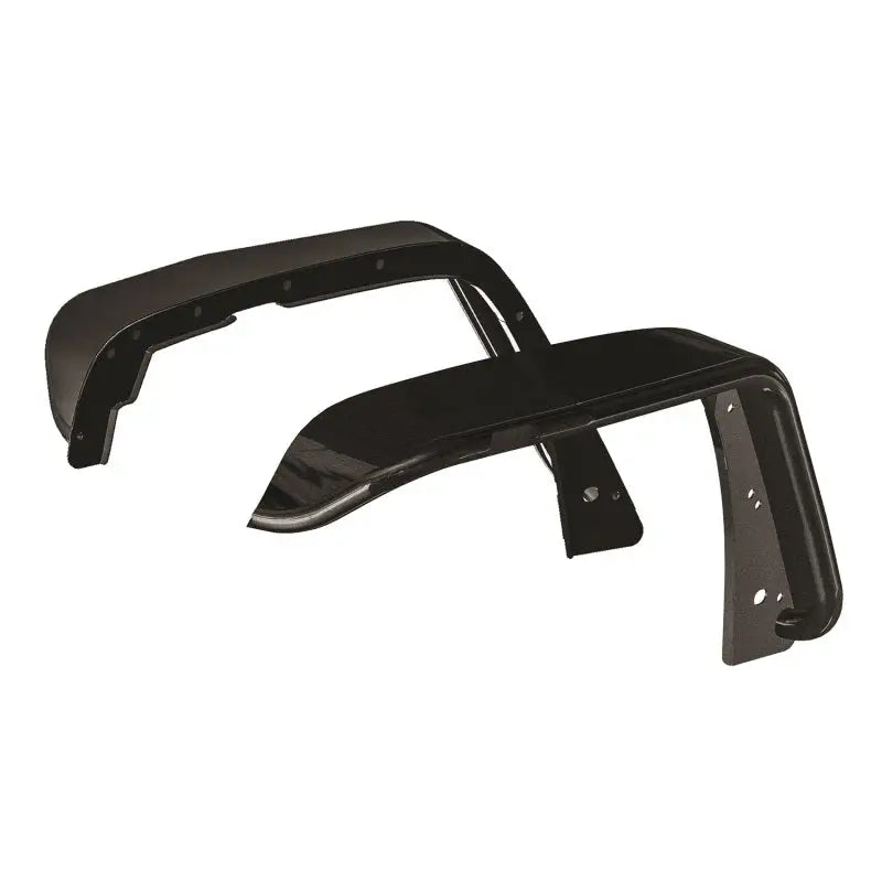 Westin/Snyper 07-17 Jeep Wrangler Tube Fenders - Front - Textured Black - RV and Auto Parts