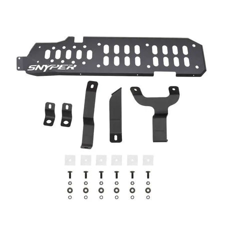 Westin/Snyper 07-17 Jeep Wrangler Unlimited Gas Tank Skid Plate - Textured Black 