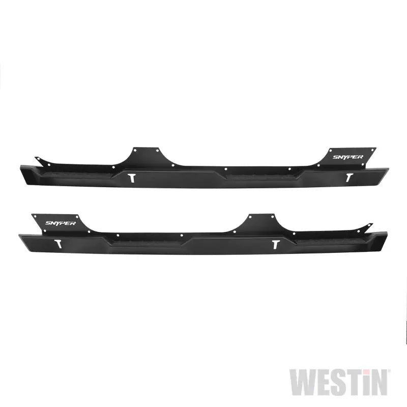 Westin/Snyper 07-17 Jeep Wrangler Unlimited Rock Slider Steps - Textured Black - Truck & Automotive