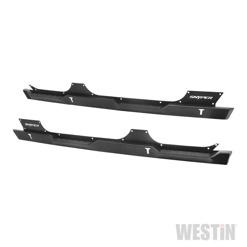 Westin/Snyper 07-17 Jeep Wrangler Unlimited Rock Slider Steps - Textured Black - Truck & Automotive