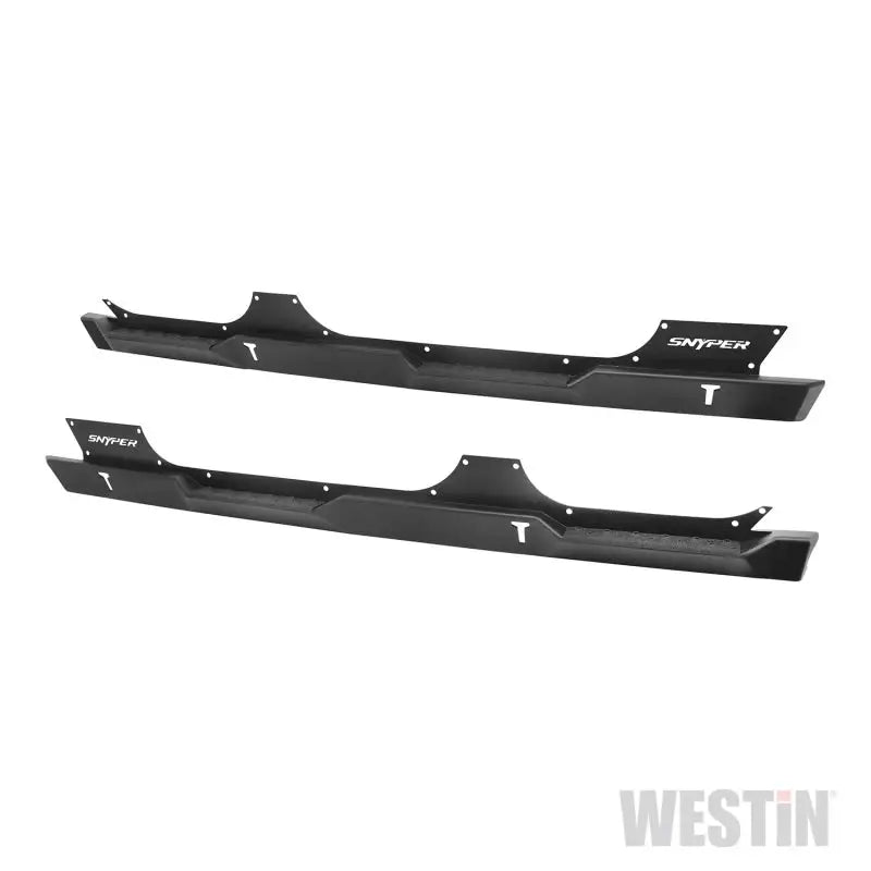 Westin/Snyper 07-17 Jeep Wrangler Unlimited Rock Slider Steps - Textured Black - Truck & Automotive