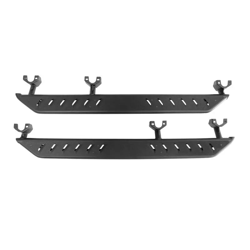 Westin/Snyper 07-17 Jeep Wrangler Unlimited Triple Tube Rock Rail Steps - Textured Black - Truck & Automotive