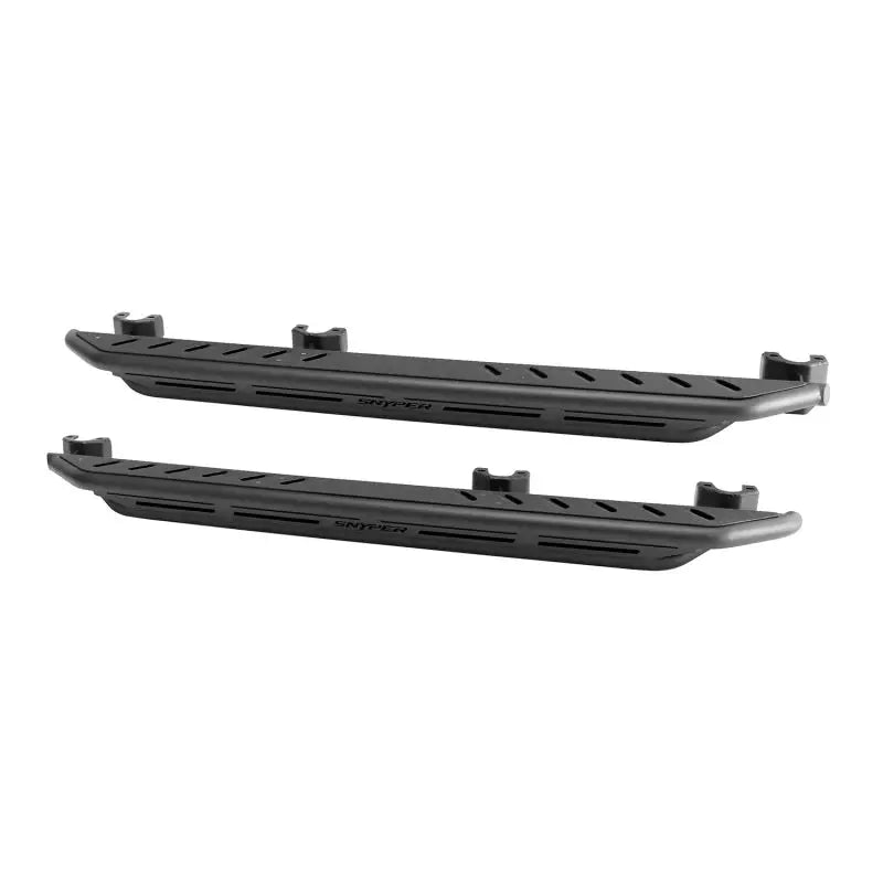 Westin/Snyper 07-17 Jeep Wrangler Unlimited Triple Tube Rock Rail Steps - Textured Black - Truck & Automotive