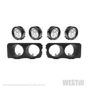 Westin Universal Light Kit for Outlaw Front Bumper - Textured Black - Truck & Automotive