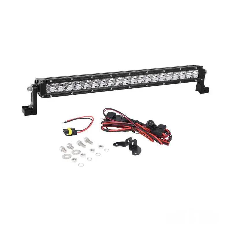 Westin 09-12270-20S Westin Xtreme LED Light Bar Low Profile Single Row 20 inch Flex w/5W Cree - Black