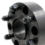 Wheel Adapter 6 x 139.7 Millimeter/ 5.50 Inch Axle Bolt Circle; Hub Centric; 14 Millimeter 1.5 Thread Size Studs; 77.80