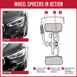 Wheel Adapter 6 x 139.7 Millimeter/ 5.50 Inch Axle Bolt Circle; Hub Centric; 14 Millimeter 1.5 Thread Size Studs; 77.80