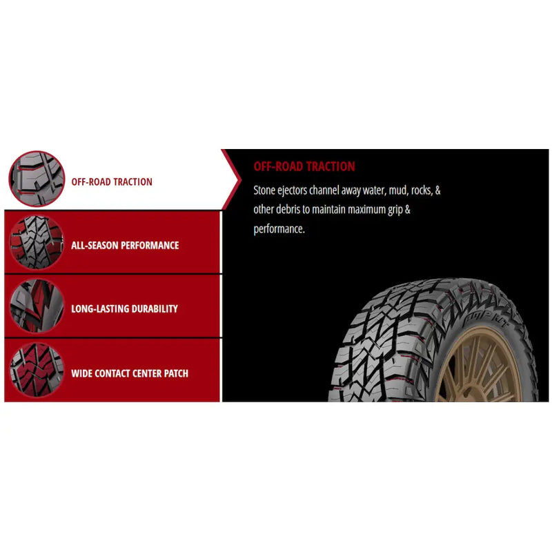 Wheel Group 35-125020AMP/RTF Tire