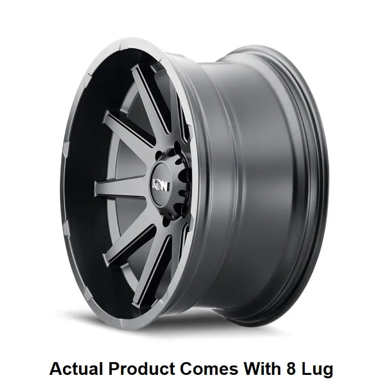 Wheel Group With Ion Logo Center Cap 143-2978MB25 - Matte Black 143 143