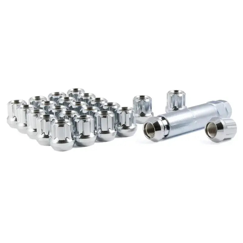 Wheel Installation Kit 6 Lug Kit; 14 Millimeter X 1.5 Thread Size; 60 Degree Conical; Spline Drive; Acorn Open End;