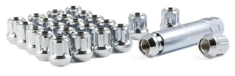 Wheel Installation Kit 6 Lug Kit; 14 Millimeter X 1.5 Thread Size; 60 Degree Conical; Spline Drive; Acorn Open End;