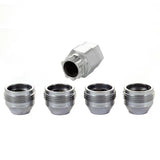 Wheel Lock Lug Nut Lock; 12 Millimeter X 1.25 Thread Size; Conical Seat; Open End Use With Steel/ Aluminum Wheels;