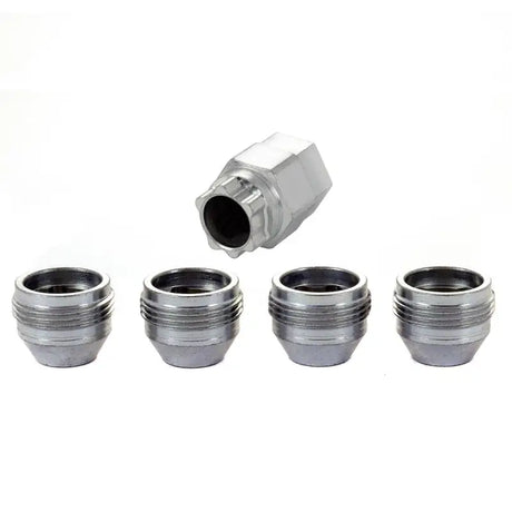 Wheel Lock Lug Nut Lock; 12 Millimeter X 1.25 Thread Size; Conical Seat; Open End Use With Steel/ Aluminum Wheels;
