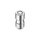 Shiny metal security lug nut for Wheel Lock Lug Nut Lock set with chrome finish and steel build