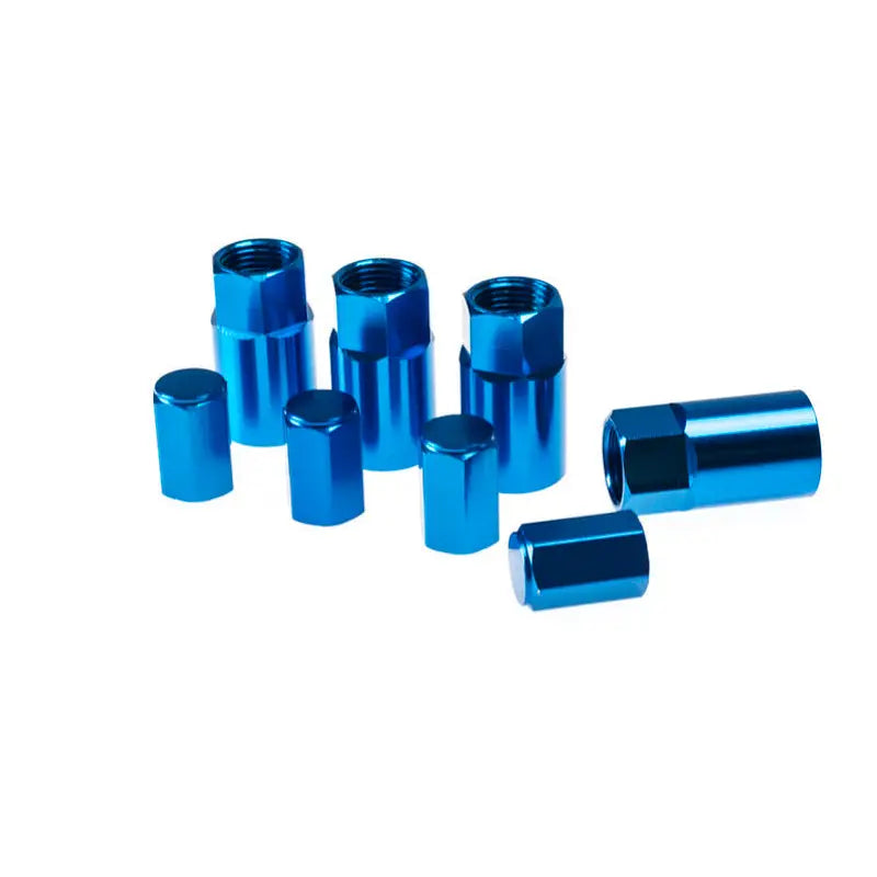 Wheel Mate Aluminum TPMS Valve Stem Cover - Blue Anodize - 45930U
