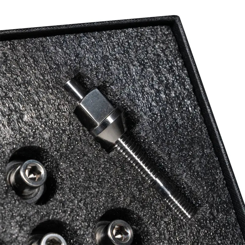 Wheel Mate TIM14C6074R Wheel Mate Titanium Wheel Stud Conversion (Raw Ti) - M14x1.25 to M14x1.5 - 74mm - 60deg Lug Nut - TIM14C6074R