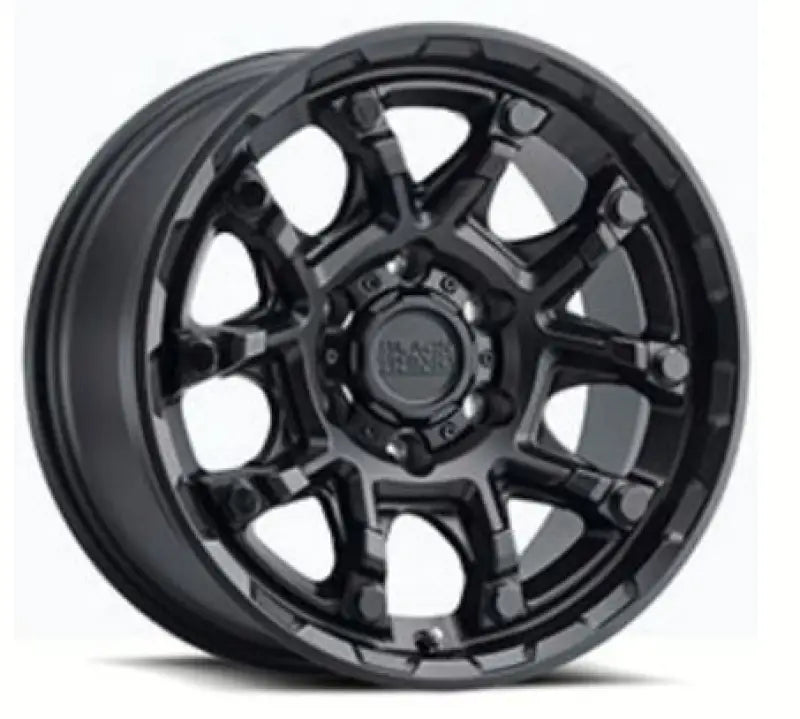 Black alloy wheel Pros on Wheel Pros Black Ark Mountain 20x9 6x135 for off-road boost