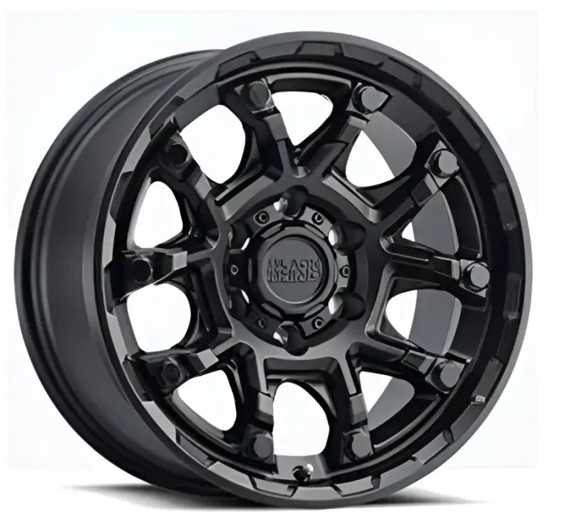 Black pros br ark Mt Blk alloy wheel 20x9 5x150 off-road design