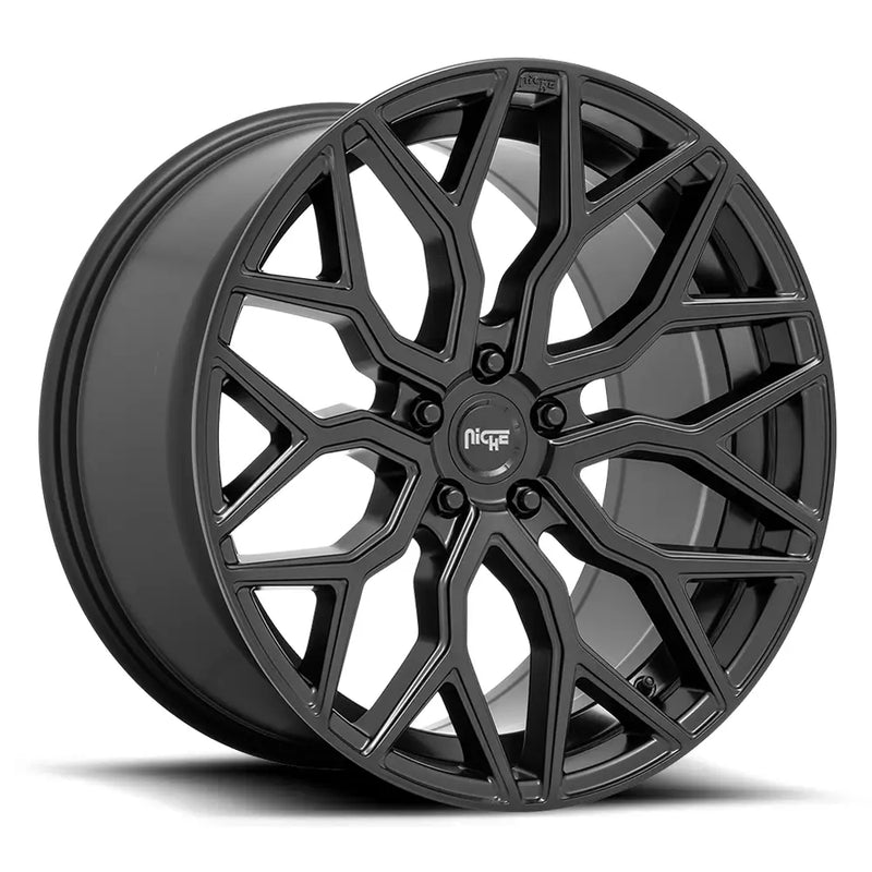 Wheel Pros With Niche Logo Center Cap M261209033+38 - Mazzanti 20X9 5X4.25 63.5 BD 38MM