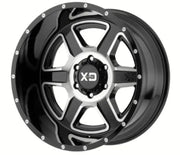 Black and silver Wheel Pros Xd832 20x9 off-road wheel for pros xd832 style
