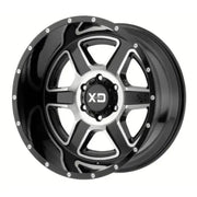 Black and silver Wheel Pros Xd832 20x9 off-road wheel for pros xd832 style