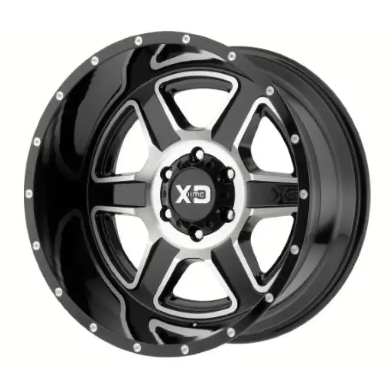 Black and silver Wheel Pros Xd832 20x9 off-road wheel for pros xd832 style