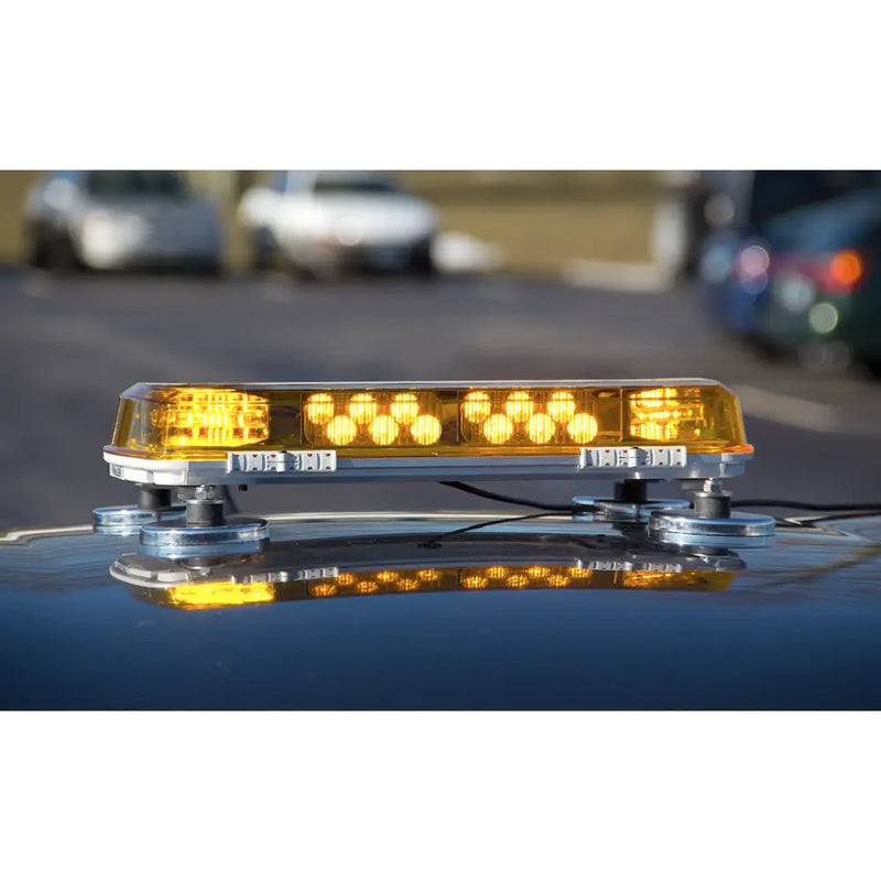 Whelen Four Corner Linear-LED® Modules Warning Light MC16PM - Blue Mini Century 16 AMB Perm