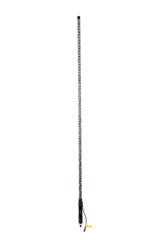Silver beaded chain on Whip It 6Ft QD RGB Chasing LED for cool RGB chasing vibe