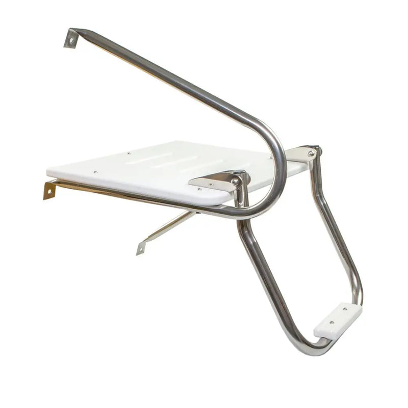 Whitecap IND Limited Lifetime Warranty Swim Platform 67902 - White Poly Kit Outbo