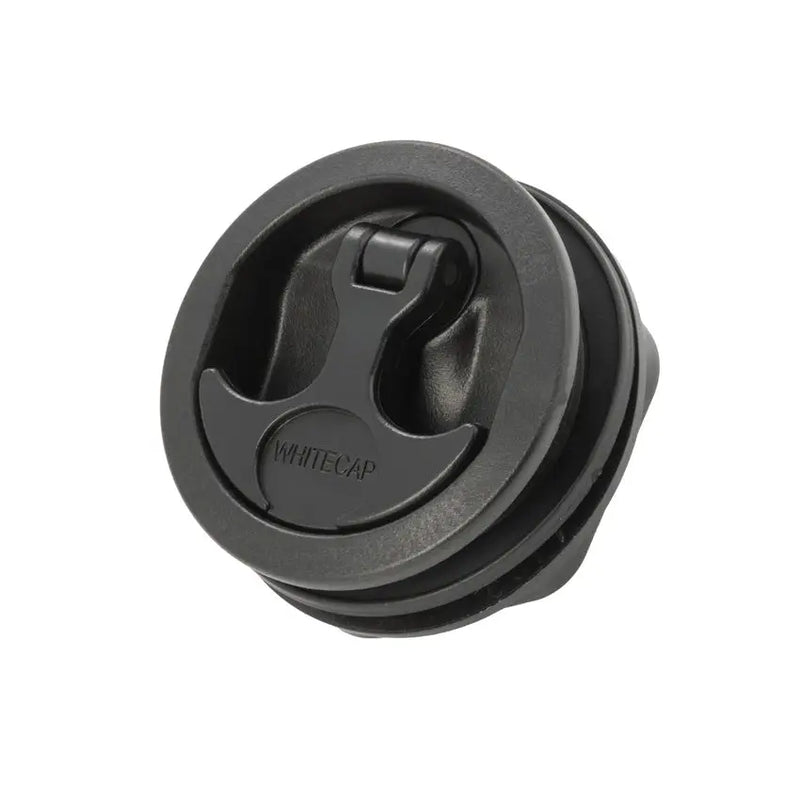 Whitecap IND Neoprene O-Ring Drawer Latch 3230BC - Black Nylon T-Handle NON-Locking
