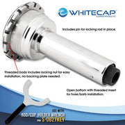 Whitecap IND S-0629 Fishing Rod Holder