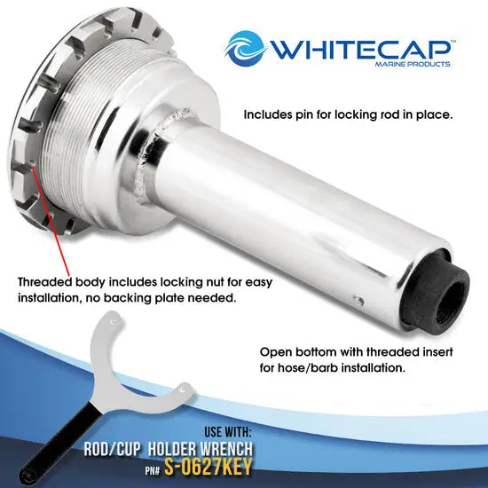 Whitecap IND S-0629 Fishing Rod Holder