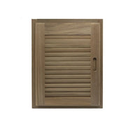 Whitecap Louvered door frame lefthand opening 60725