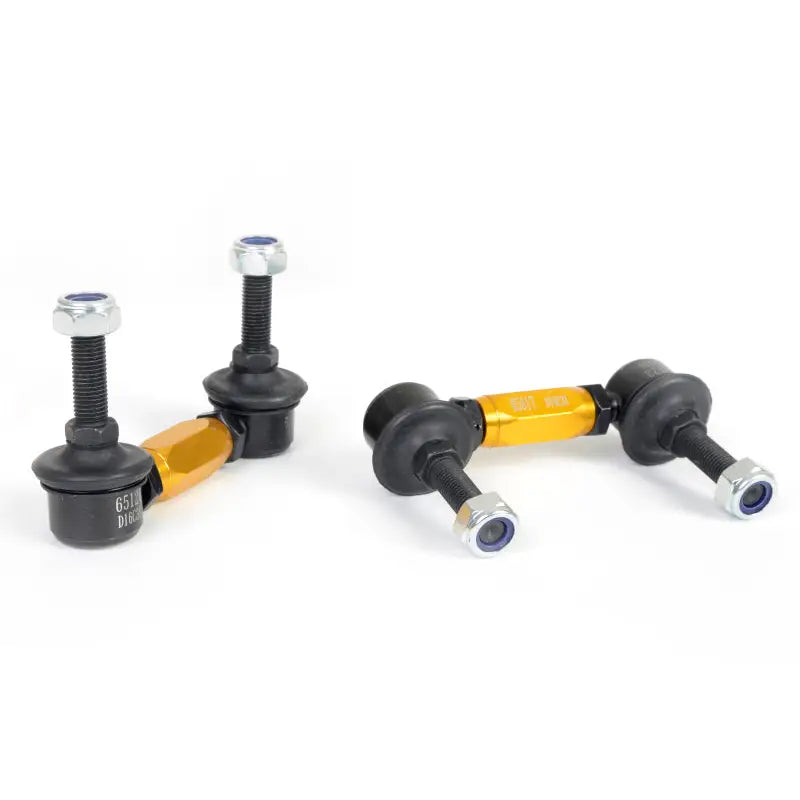 Whiteline KLC144 Whiteline 05-08 Subaru Legacy GT Rear Swaybar link kit-Adjustable Ball Link