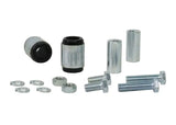 Whiteline 09 lancer Ralliart Rear Camber adj kit-control arm upper bushes 